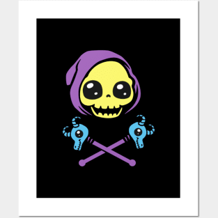 Skeleton merchandise Posters and Art